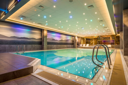Schwimmbad im Hotel Zuiderduin in Egmond aan Zee