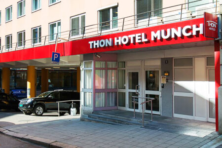 Eingang Thon Hotel Munch Oslo